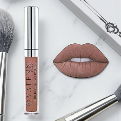Vatenn Italy 18Hr Kissproof Liquid Lipstick (Shade 39 Porto) – Long Lasting Matte, Smudge-Proof & Transfer-Resistant Lip Color - Damoo