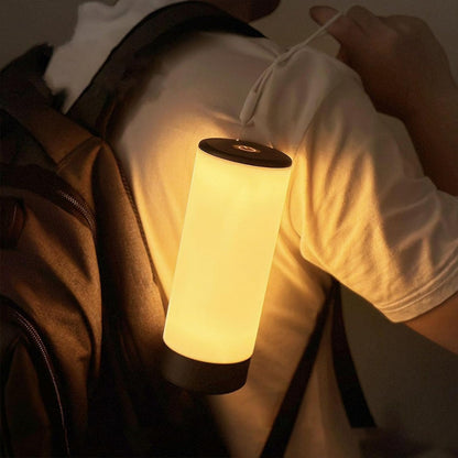 Portable LED Bedside Reading Light – Rechargeable USB Touch Control Table Lamp with 3 Adjustable Light Colors – Eye Protection Night Light for Bedroom, Camping, Outdoor & Emergency Use - Damoo