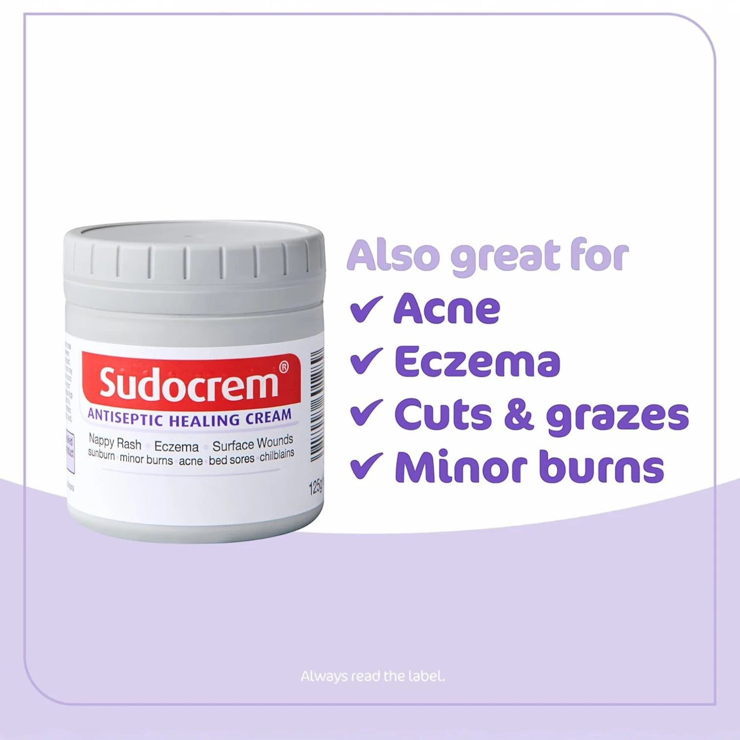 Sudocrem Antiseptic Healing Cream 250g – Multi-Purpose Cream for Babies | Soothes Diaper Rash, Cuts & Minor Burns - Damoo