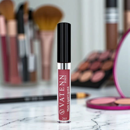Vatenn Italy Matte Liquid Lipstick – Shade 265 Modena | Long-Lasting 12H Wear | Transferproof, Highly Pigmented & Smooth Comfort Finish – 5g - Damoo