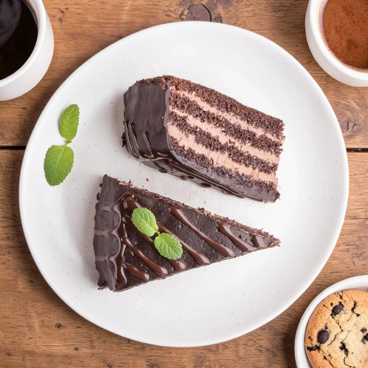 American Garden Chocolate Cake Mix 500g – Easy Bake Rich Chocolate Cake Mix – No Artificial Colors or Preservatives - Damoo