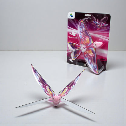 لعبة طائرة إلكترونية على شكل طائر  | طائرة بدون طيار ذاتية الطيران مزودة بأضواء، مناسبة للأطفال من سن ٨ سنوات فما فوق | طائرة هليكوبتر شراعية صغيرة تعمل بالتحكم عن بُعد، مناسبة للعب في الهواء الطلق للأطفال والكبار