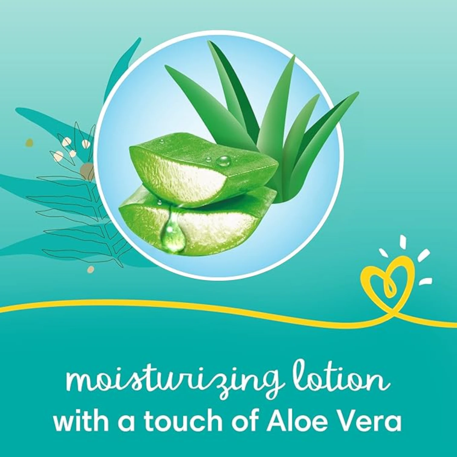 Pampers Baby-Dry Taped Diapers with Aloe Vera Lotion – Size 2 (3–8 kg), 64 Count Jumbo Box | Up to 12 Hours Dryness, 360° Fit, Wetness Indicator & Ultra Leakage Protection for Newborn Comfort - Damoo