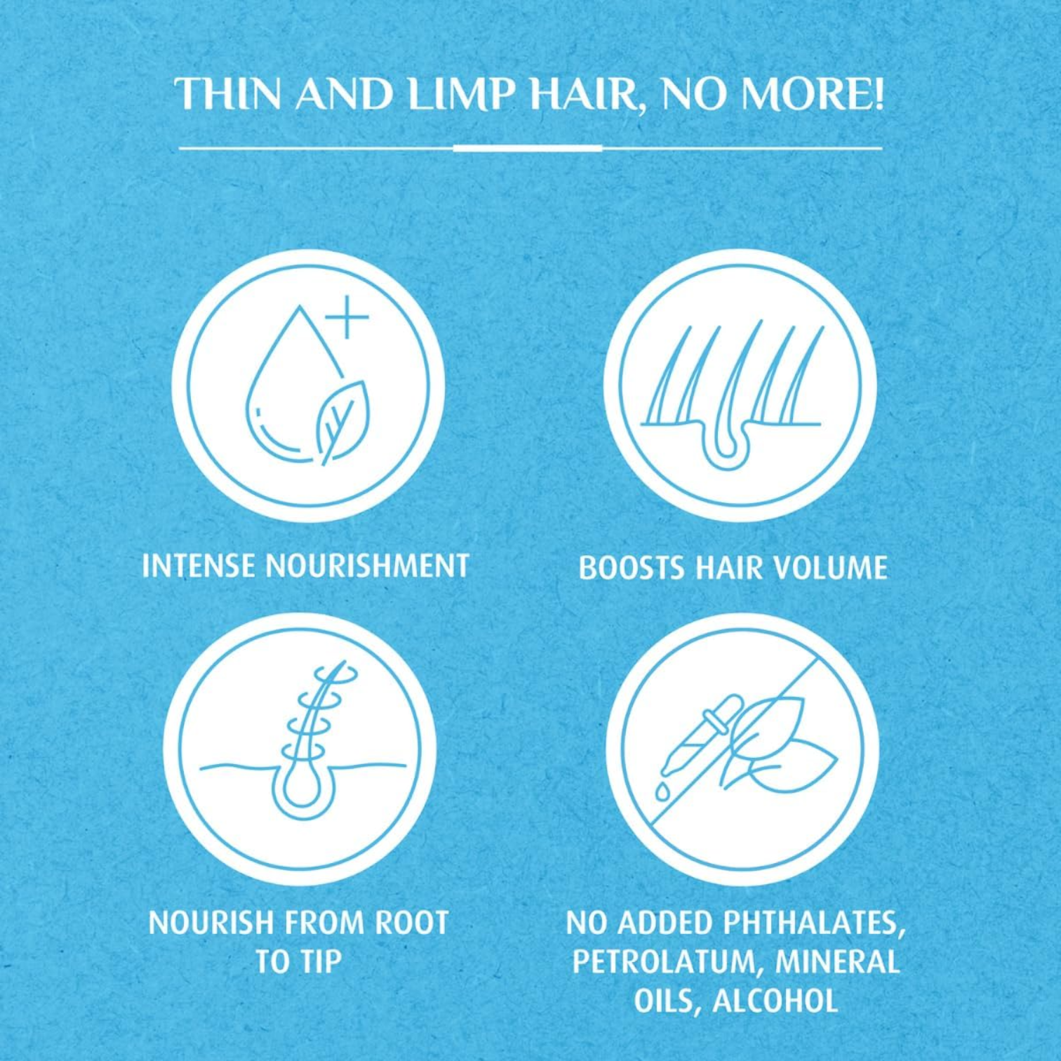 Vatika Naturals Volume & Thickness Conditioner – Strengthening & Volumizing Hair Care with Coconut & Castor Oils for Thin & Limp Hair – 400ml - Damoo