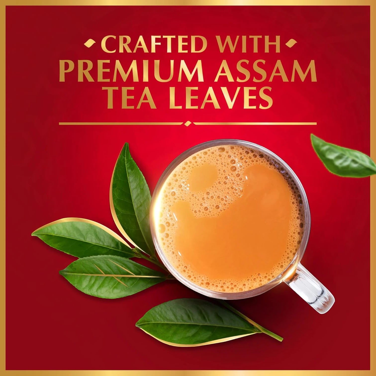 Brooke Bond Red Label Black Loose Tea – 5KG | Strong & Energizing Indian Black Tea | Perfect for Masala Chai & Daily Brewing - Damoo