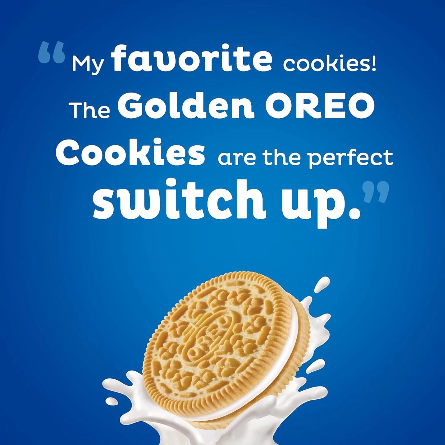 Oreo Golden Vanilla Sandwich Cookies – Multipack of 12 x 36.8g – Cream-Filled Biscuits – 441.6g Total – Ideal for Gifting, Snacking & Celebrations - Damoo