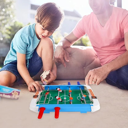 MAKINGTEC Mini Tabletop Football Game – Portable 2-Player Soccer Toy for Kids & Adults | Interactive Desktop Sports Game with Balls & Accessories – Birthday & Party Gift