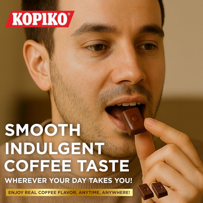 Kopiko Coffee Candy Bag – Bold Coffee Flavored Hard Candy Made with Real Coffee Extract, Individually Wrapped (140g) - Damoo