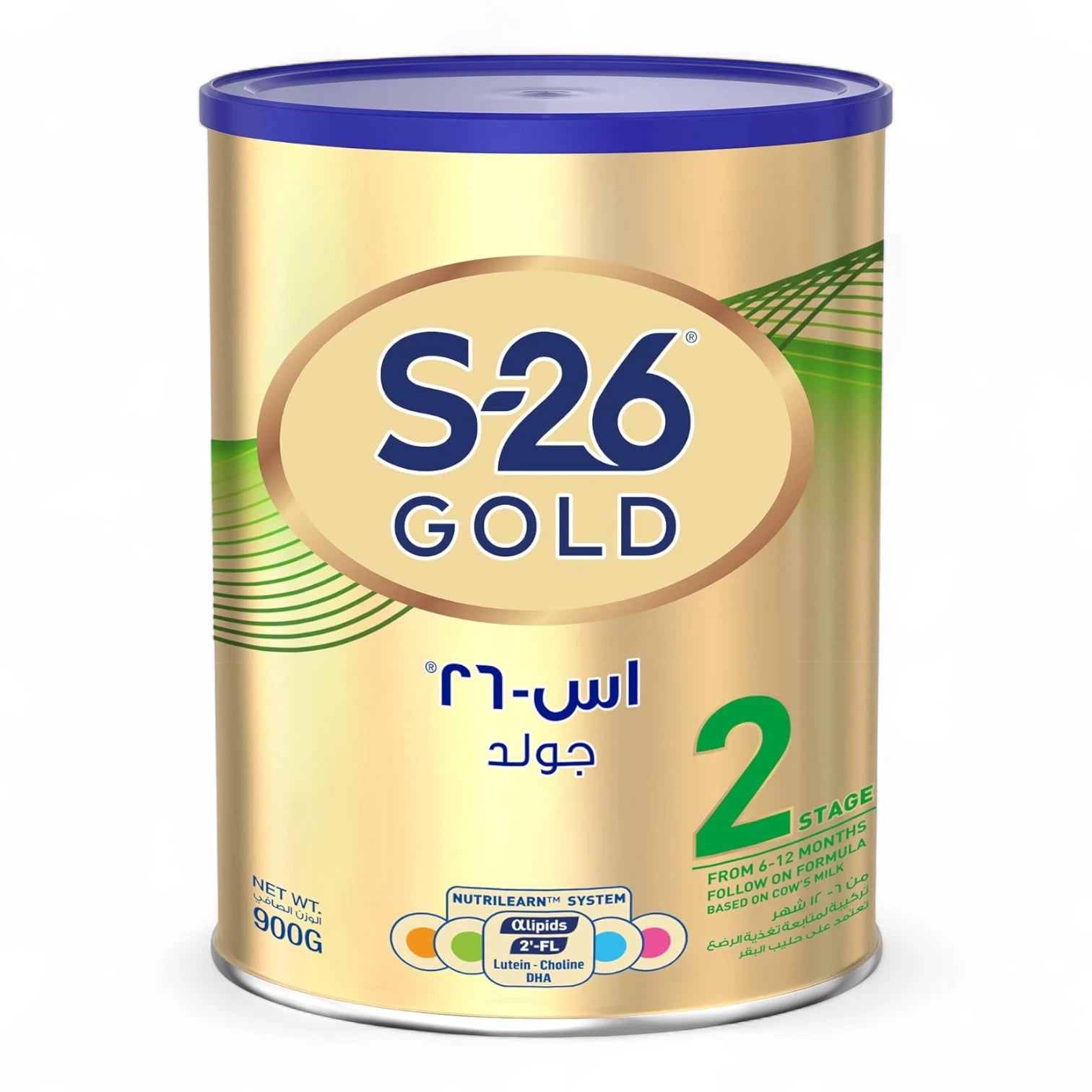S26 GOLD 2 Follow-On Formula – Stage 2 | 900g Tin | For Babies 6–12 Months | Complete Nutrition for Growth & Development - Damoo
