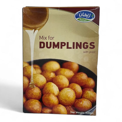 Reihan Mix for Dumplings with Yeast – 500g Pack | Ready-to-Use Dough Mix for Soft & Fluffy Dumplings, Bread, and Pastries - Damoo