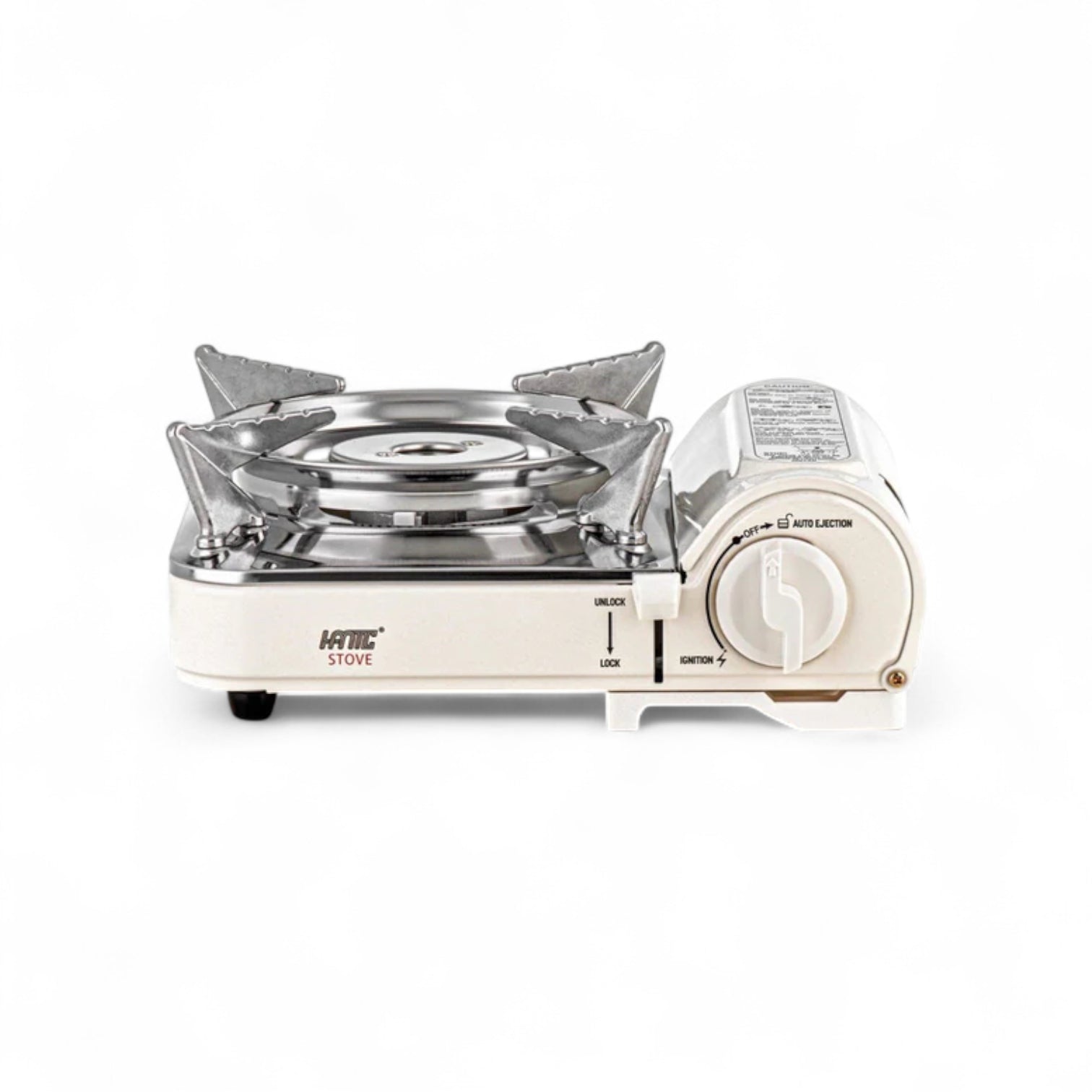 Outdoor Gas Stove – 2-in-1 Burner, Portable Camping Stove with Safety Lock, Auto Ignition & Carry Case