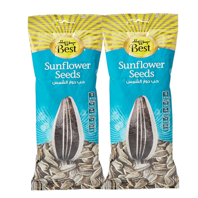 Best Premium Roasted & Salted Sunflower Seeds – 2 x 150g Pack | Rich in Protein & Antioxidants | Healthy Crunchy Snack | With Vitamin A, B & E - Damoo