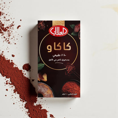 Al Alali Rich Cocoa Powder – 100g | 100% Natural | Premium Baking & Beverage Cocoa | Ideal for Cakes, Brownies & Hot Drinks - Damoo