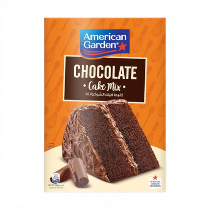 American Garden Chocolate Cake Mix 500g – Easy Bake Rich Chocolate Cake Mix – No Artificial Colors or Preservatives - Damoo