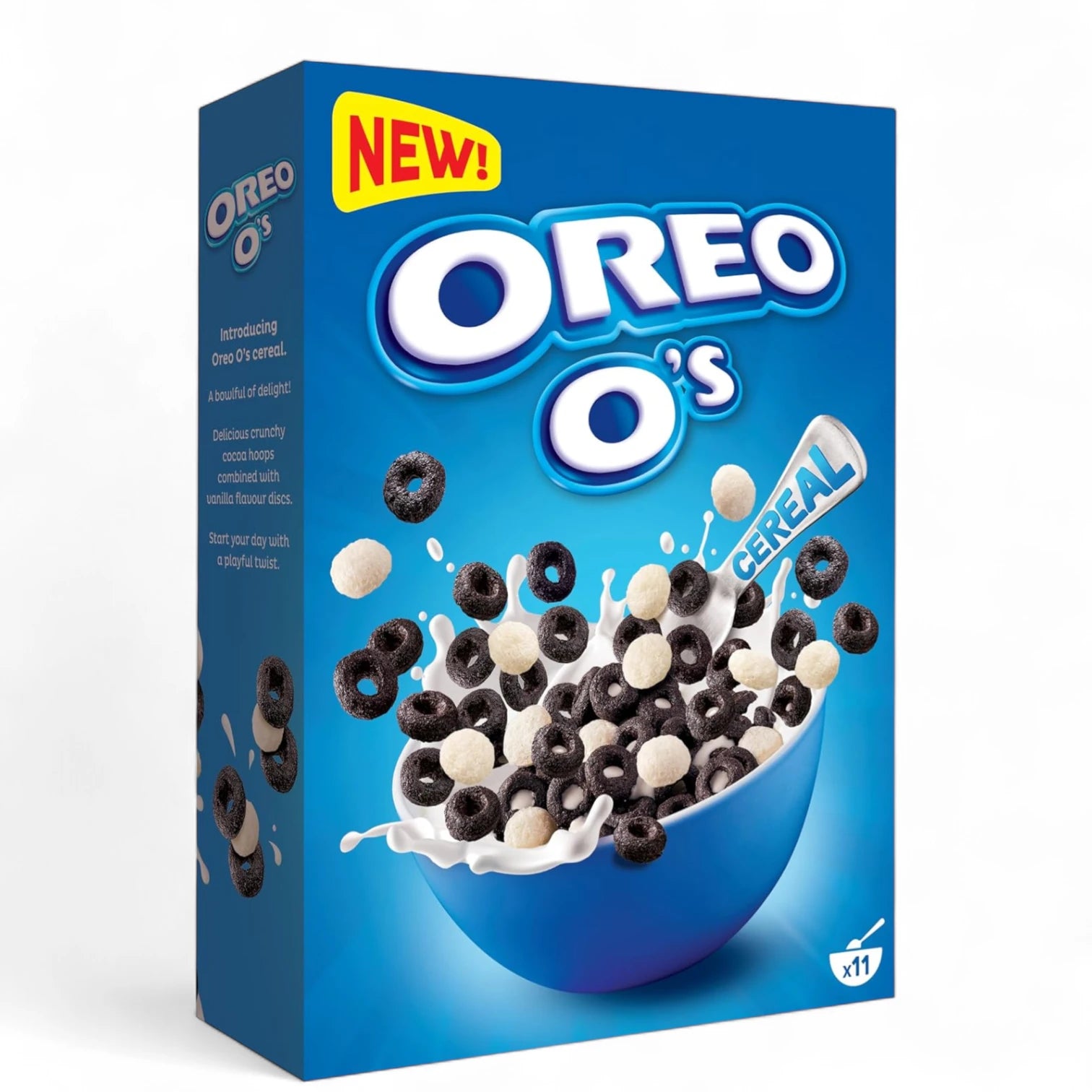 Oreo O’s Cereal – 320g | Crunchy Chocolate Cereal with Oreo Cookie Flavor | Sweet Breakfast or Snack for All Ages - Damoo
