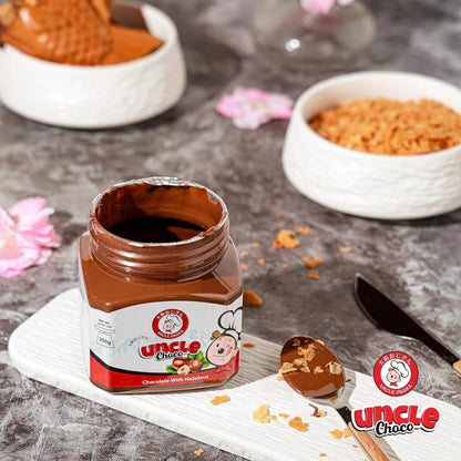 Uncle Osaka Choco Hazelnut Chocolate Spread – 750g Jar | Rich, Creamy & Halal-Friendly Cocoa Spread - Damoo