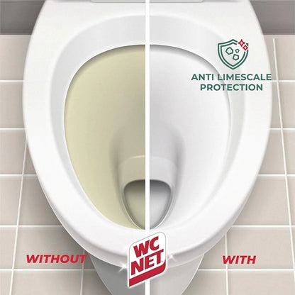 WC Net Toilet Cleaner Gel Assorted – 750ml (2+1 Free) | Hygienic Formula with Scented Micro Crystals | Long-Lasting Fragrance & Limescale Removal