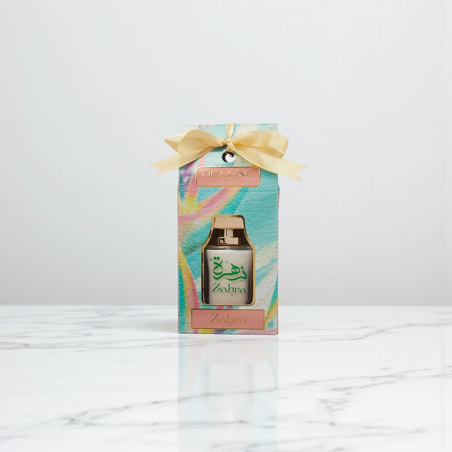 HAMIDI Deluxe Collection Zahra Non-Alcoholic Water Perfume for Women 50ml – Elegant Wood Scent, Alcohol-Free Spray for Long-Lasting Fragrance - Damoo