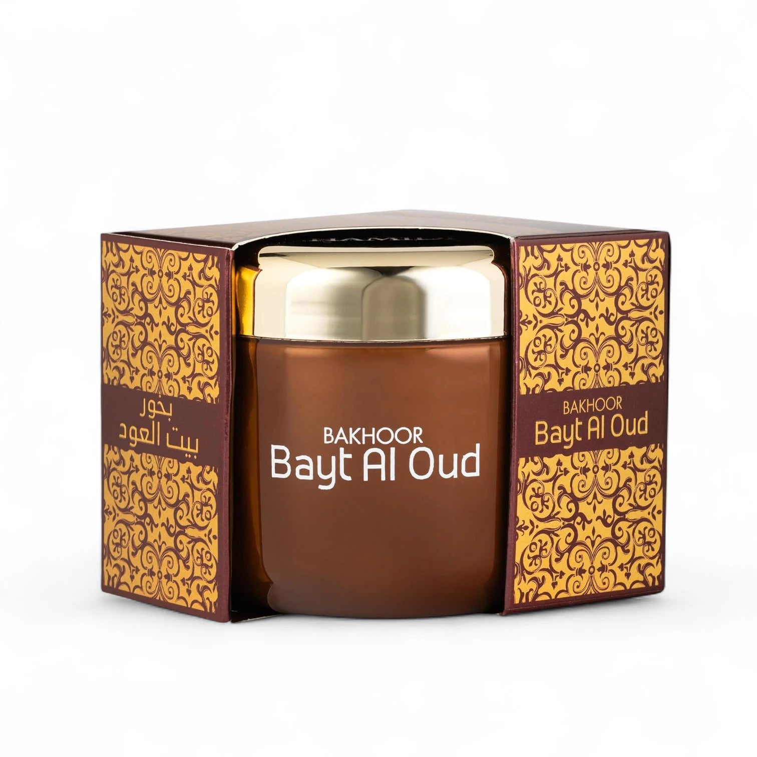 Hamidi Bakhoor Bayt Al Oud – 70g Premium Incense for Home Fragrance | Rich Oriental Scent with Vanilla, Cardamom, Saffron, Rose, Patchouli & Oud | Long-Lasting & Relaxing Aroma for Every Room - Damoo