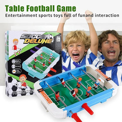 MAKINGTEC Mini Tabletop Football Game – Portable 2-Player Soccer Toy for Kids & Adults | Interactive Desktop Sports Game with Balls & Accessories – Birthday & Party Gift