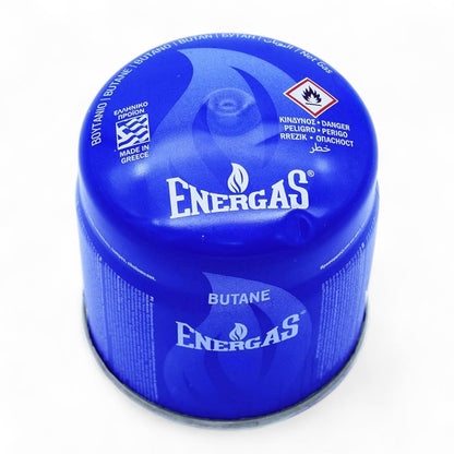 Energas Butane Gas Canister 500g – Portable Camping Gas Cylinder for Stoves, Outdoor Cooking, Hiking & BBQ – Made in Greece - Damoo