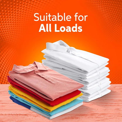 Tide Original Laundry Detergent Powder 5kg – Triple Power Cleaning, Fast Dissolving Formula, Removes Tough Stains, Suitable for All Washing Machines & Loads, Long-Lasting Freshness - Damoo