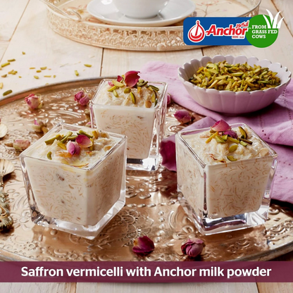 Anchor Fortified Full Cream Milk Powder 2.25kg – Instant Milk from Grass-Fed Cows with Calcium, Vitamins A C D B12 & Iron – Premium Family Nutrition Value Pack - Damoo