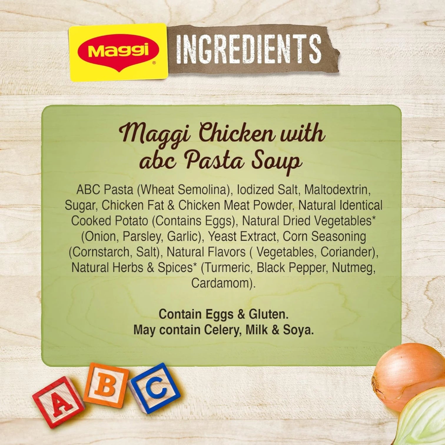 Maggi Chicken ABC Pasta Soup 66g – Fun, Kid-Friendly Soup with Alphabet Pasta | Halal Certified & Preservative-Free - Damoo