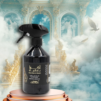 Amazing Creation Aqua Bab Al Rayan Room And Linen Mist, Room Freshener 500ml - Damoo