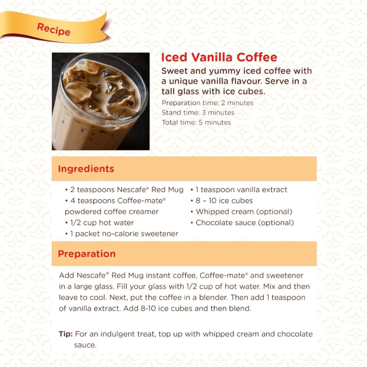 Nestlé Coffee Mate Original Non-Dairy Coffee Creamer – Smooth & Creamy Instant Vanilla Cinnamon Flavor – 400g Canister - Damoo