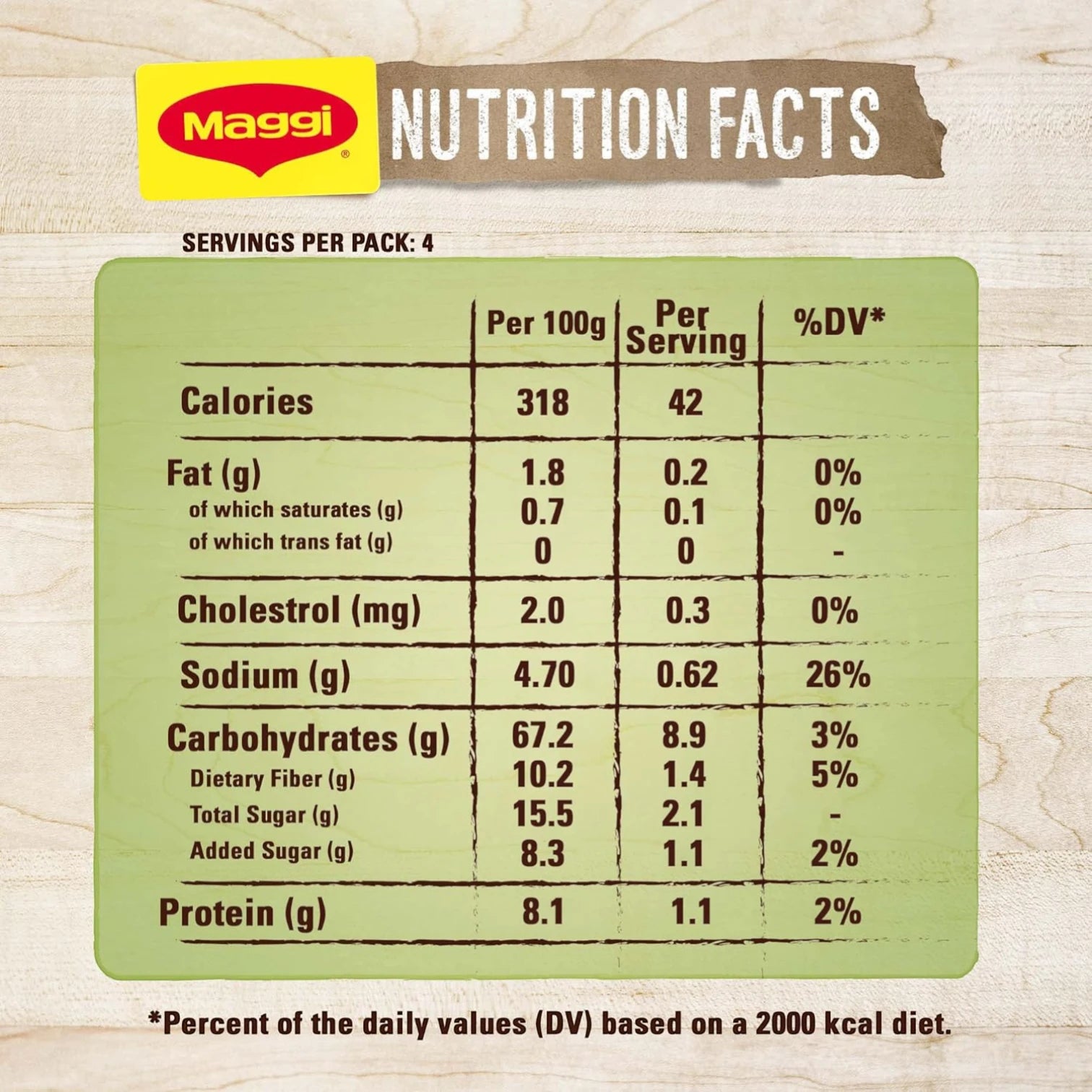 Maggi Vegetable Soup Sachet 53g – Wholesome, High-Fiber, and Halal-Certified | No Added Preservatives - Damoo