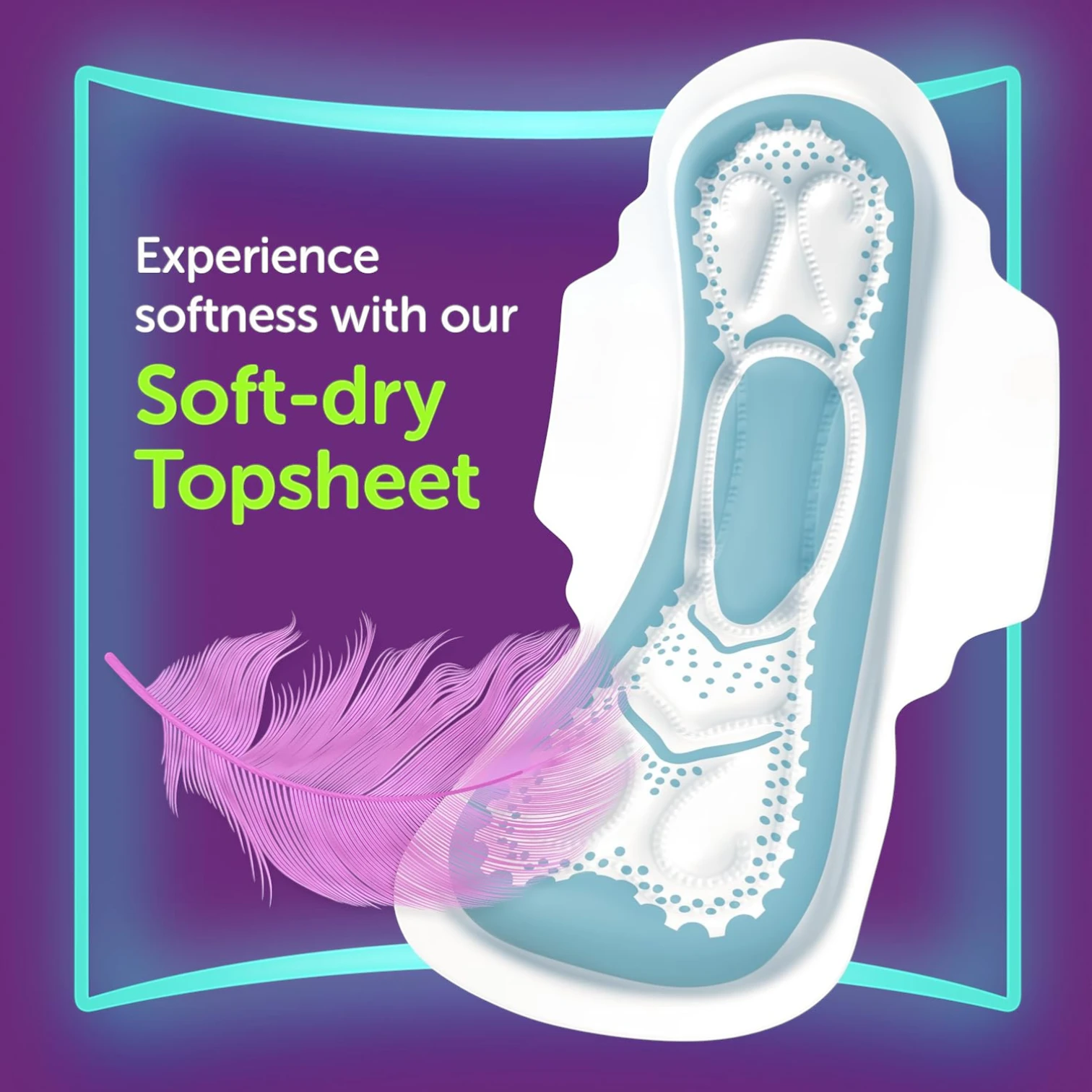 Always Aloe Cool Maxi Thick Sanitary Pads XL 24 Count – Heavy Flow Protection, Cooling Freshness & Extra Absorbency - Damoo