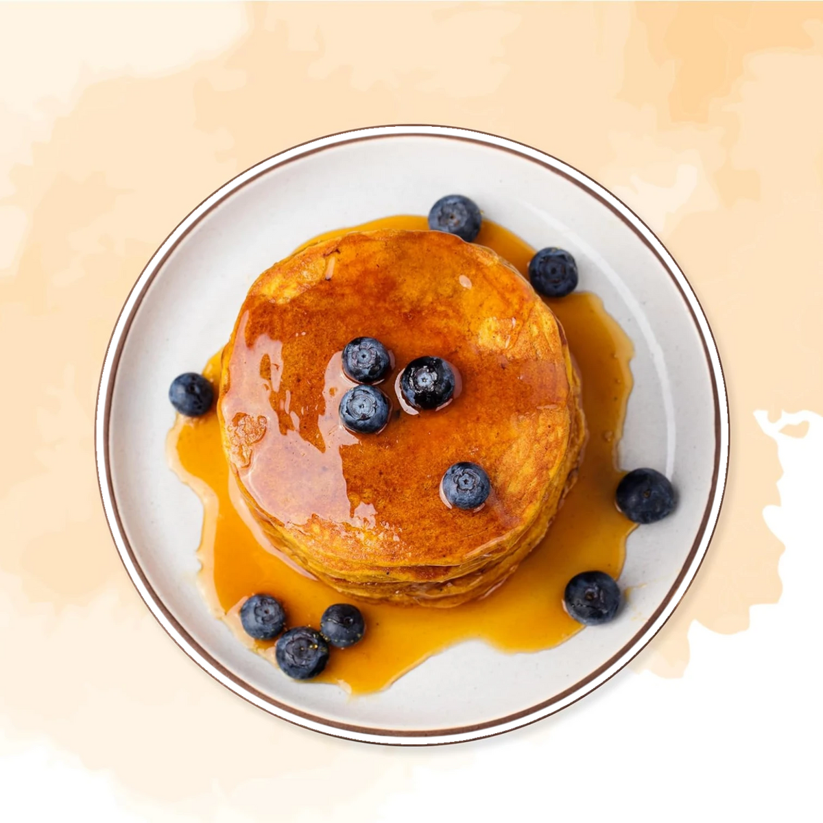 American Garden Pancake Syrup Original 355ml – Gluten Free Vegetarian Sweet Breakfast Syrup for Pancakes, Waffles, French Toast & Desserts - Damoo