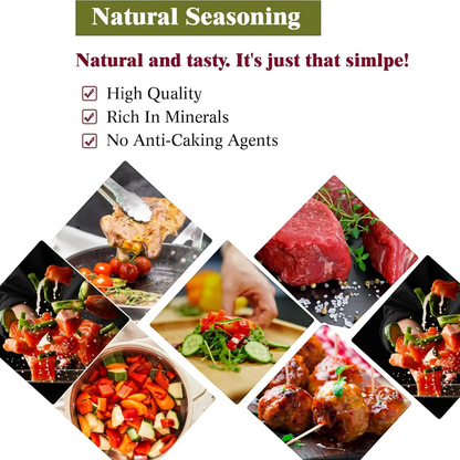 Organic Spices Himalayan Pink Salt 500g – Natural Mineral Rich Rock Salt with No Anti-Caking Agents for Cooking Seasoning Grilling Marinades & Daily Kitchen Use - Damoo