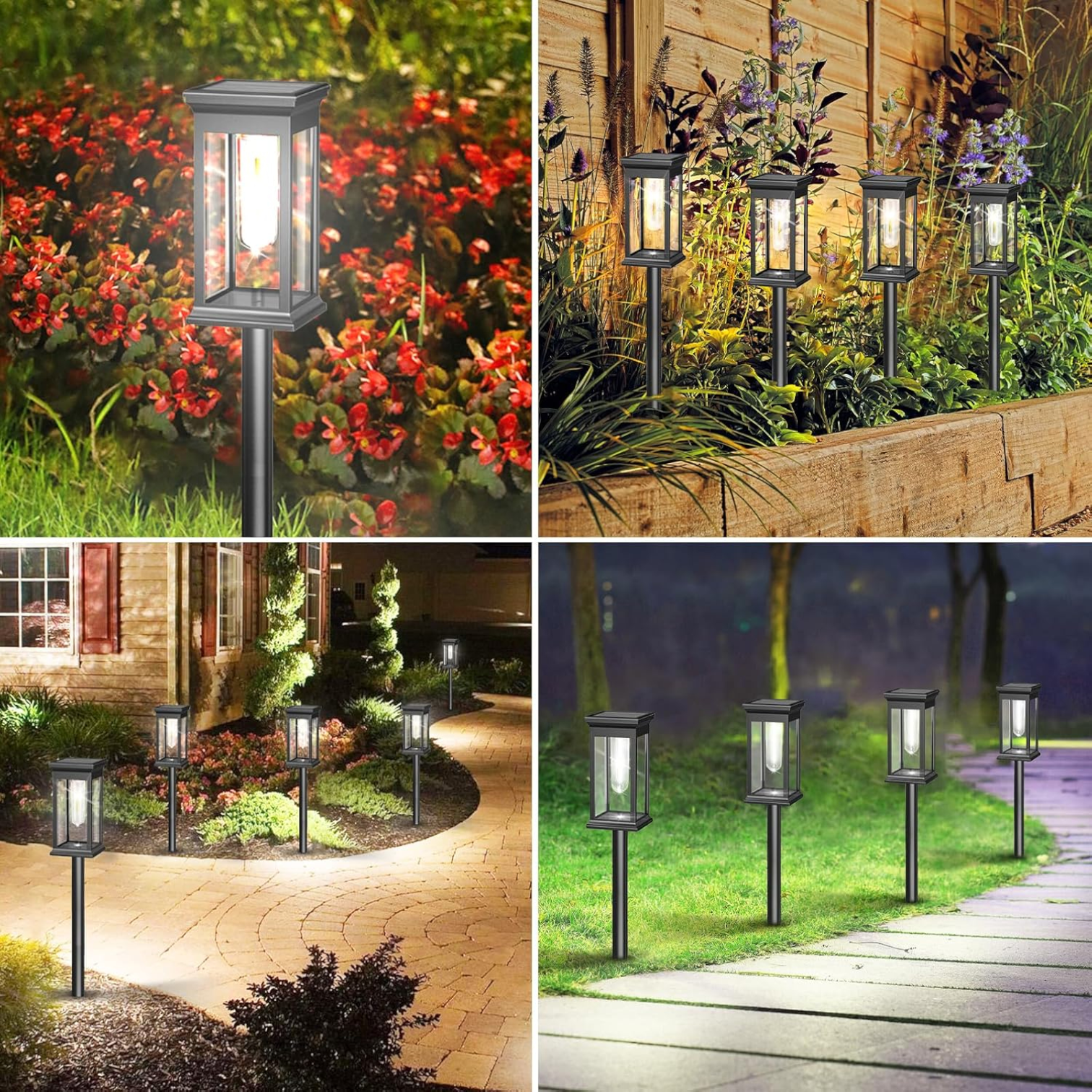 XF-2901 Solar Lawn Lamp – Outdoor Waterproof LED Pathway Light with Automatic Charging & Elegant Garden Decoration - Damoo