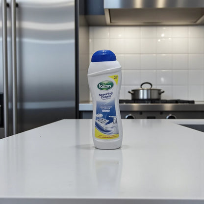 Falcon Scouring Cream Household Cleaner Original – 500ml | Powerful Multi-Surface Cleaning with Micro Abrasives | Removes Grease, Grime & Stains | Ideal for Kitchen, Bathroom, Sink & Tiles