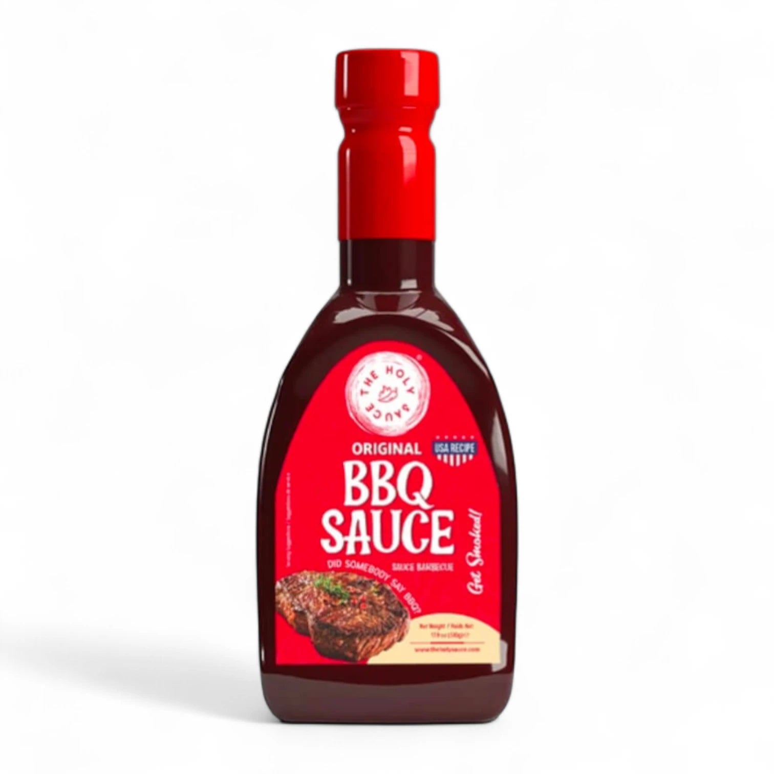 The Holy Sauce Original BBQ Sauce – 510g | Smoky, Sweet & Bold American-Style Flavor - Damoo