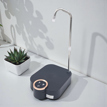 2-in-1 Automatic Water Dispenser | USB-C Rechargeable Pump for Bottled Water & Desktop Use | 360° Rotating Spout, Precise Output & Water-Lock Nozzle - Damoo