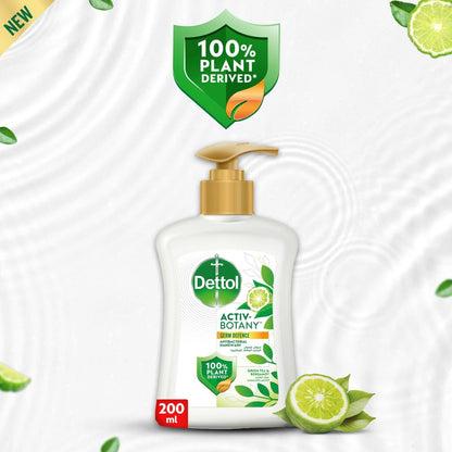 Dettol Green Tea & Bergamot Liquid Hand Wash – Pack of 2 x 200ml | Antibacterial Hand Soap with Gentle Fragrance - Damoo