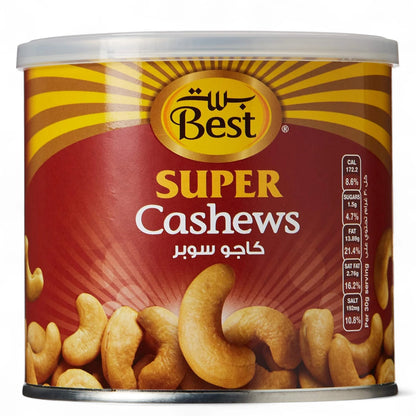 Best Super Cashew Nuts 110g Can | Premium Roasted & Salted Cashews | Gourmet Snack Rich in Healthy Fats & Antioxidants - Damoo