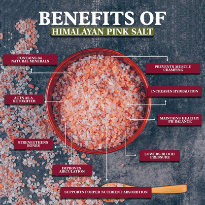 Organic Spices Himalayan Pink Salt 500g – Natural Mineral Rich Rock Salt with No Anti-Caking Agents for Cooking Seasoning Grilling Marinades & Daily Kitchen Use - Damoo
