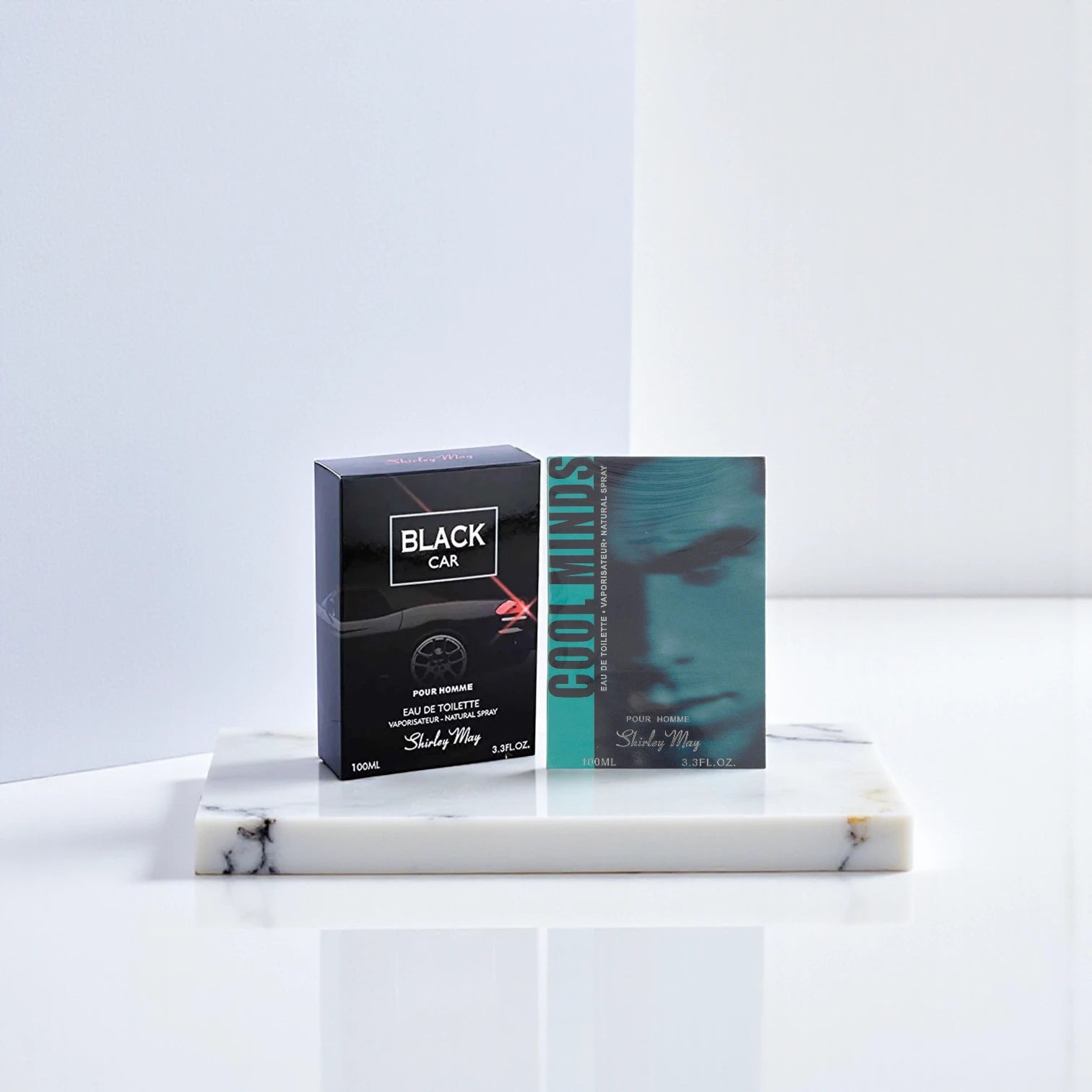 عطر شيرلي ماي بلاك كار أو دو تواليت للرجال 100 مل - عطر منعش، لاذع، ترابي، ذو تأثير يدوم طويلاً - عرض خاص
