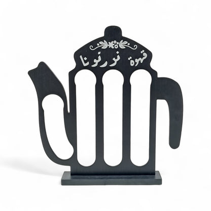 Pot-Shaped Wooden Coffee Capsule Holder – Espresso Pod Organizer and Decorative Coffee Pod Rack for Kitchen, Café, or Office - Damoo