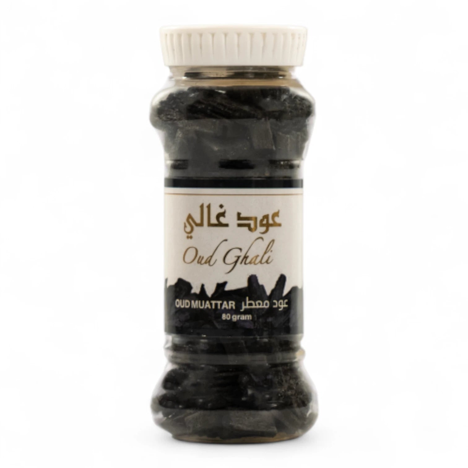 Oud Muattar Ghali by Zahrat Al Aqsa – 80g Premium Bakhoor | Long-Lasting Smokeless Oud Incense for Home & Majlis - Damoo