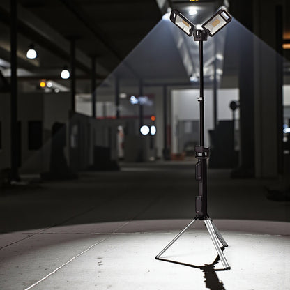 Toby’s VIP-11 Pro Camping Light | 5000mAh Rechargeable LED Sanara Lamp with Adjustable Tripod Stand | Outdoor Party, Picnic, Desert BBQ & Multifunctional Use - Damoo