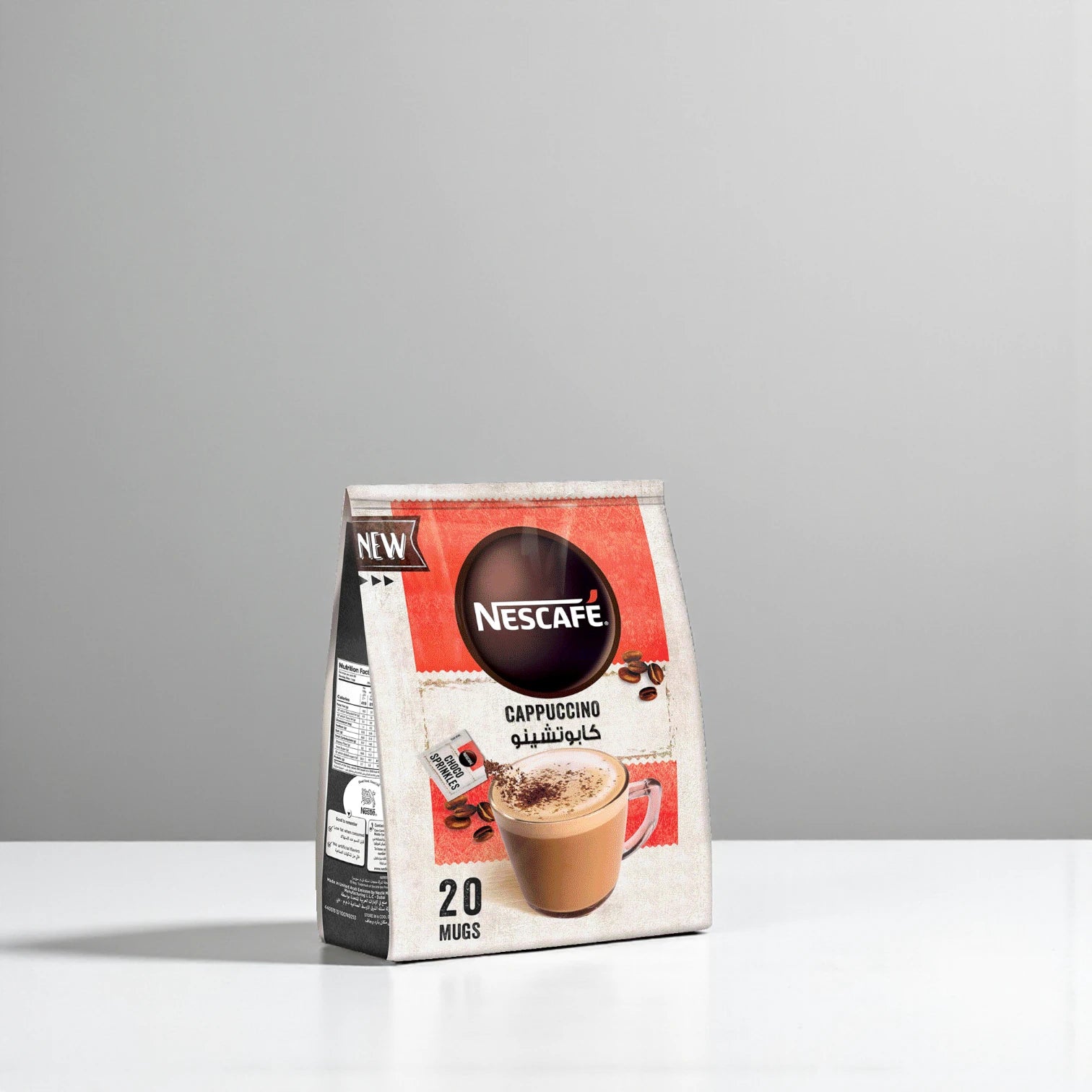 Nescafé Cappuccino Instant Coffee Sachets – Creamy Frothy Café-Style Coffee | Easy to Prepare with NESCAFÉ® GOLD Blend - Damoo