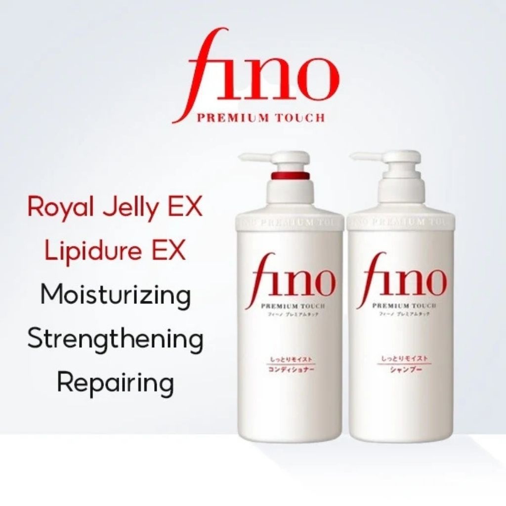 fino PREMIUM TOUCH Conditioner 550 ml with Beauty Serum for Hair Care