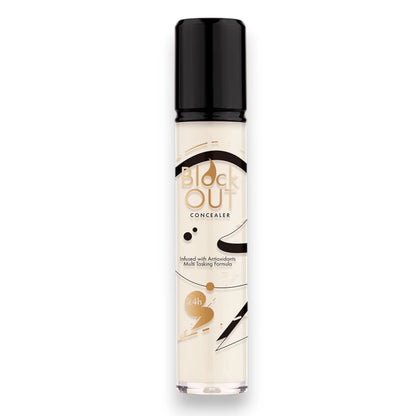 Character Block Out Concealer Chantilly BOC005 | 24H Full Coverage, Lightweight, Antioxidant-Infused, Long-Lasting Concealer - Damoo
