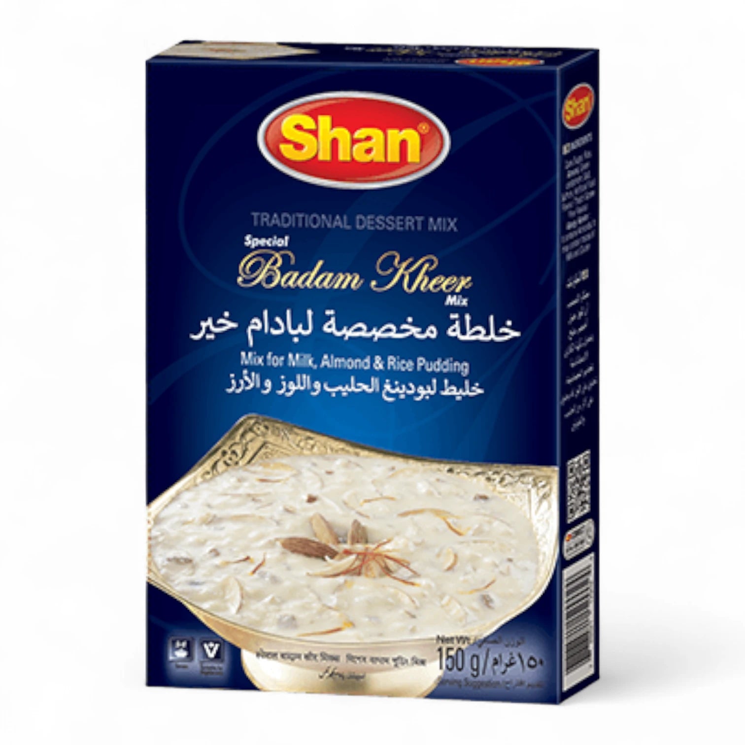 Shan Special Rasmalai Traditional Dessert Mix – 150g | Halal Certified | No Artificial Flavors | Vegetarian-Friendly | Authentic South Asian Sweet - Damoo