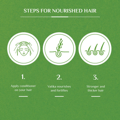 Vatika Hair Fall Control Shampoo – Cactus & Gergery 200 ML | Nourishing Vatika Oils | For Weak Hair